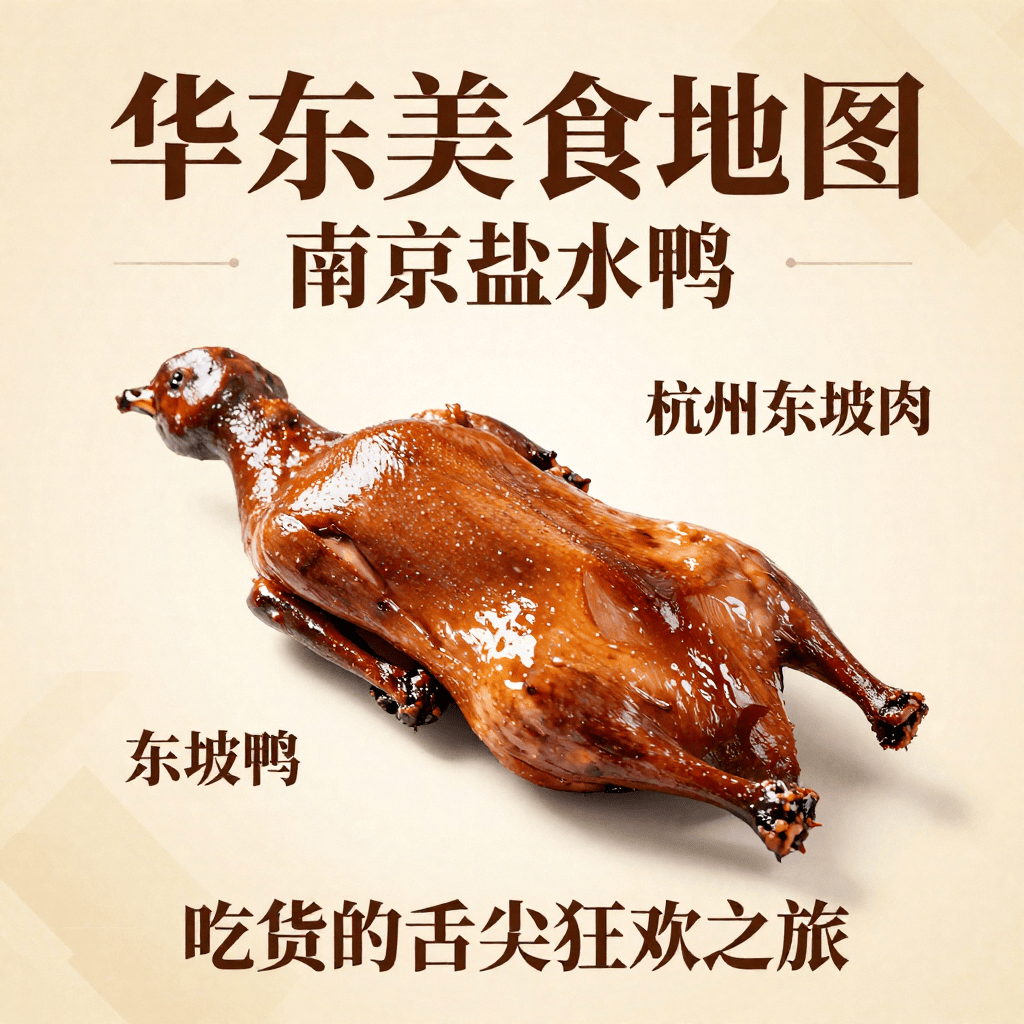 华东美食地图！南京盐水鸭 + 杭州东坡肉，吃货的舌尖狂欢之旅
