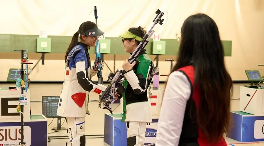 国际射联全项世界杯杭州站:16岁小将杜雨宸斩获个人首枚国际赛事金牌