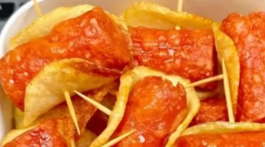 土豆火腿卷煎至金黄 焦香软糯超下饭