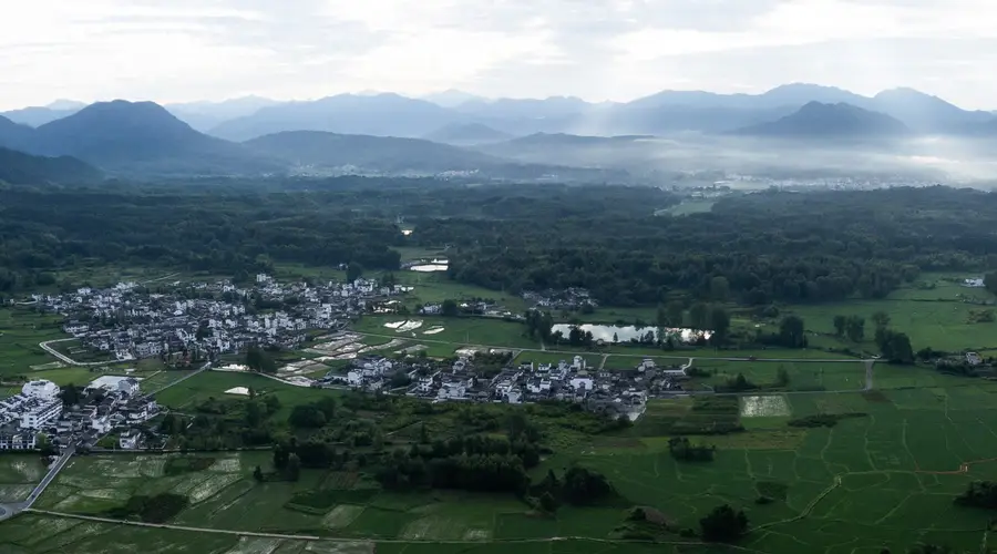 走进皖南古村落——石亭村