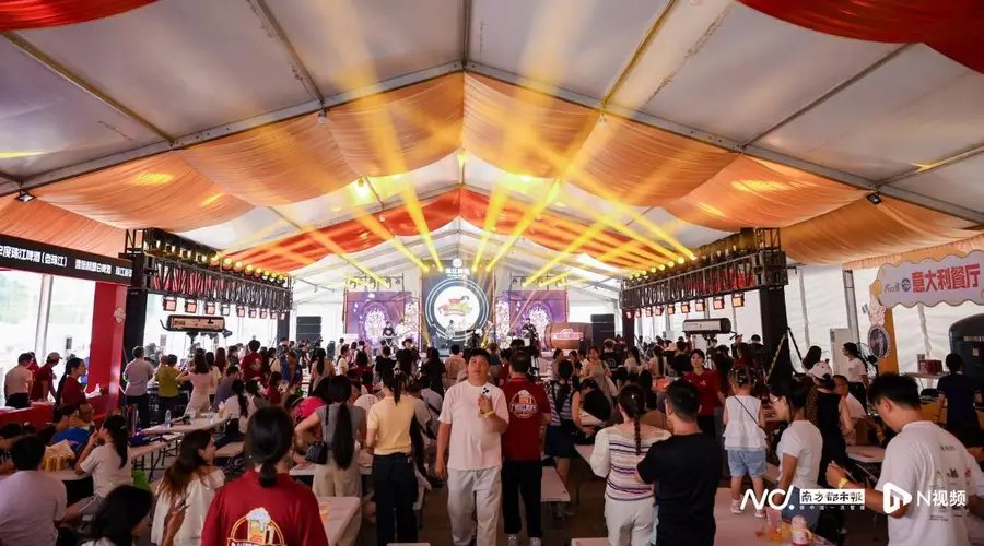 免费入场!听音乐喝鲜啤,跨界啤酒节解锁广州夏夜烟火气