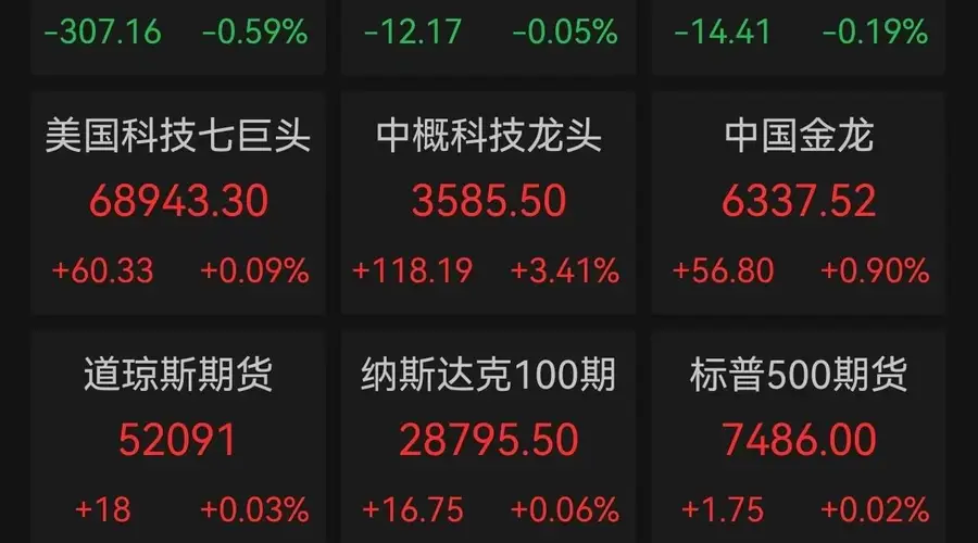 中东局势动荡 全球市场震荡美股冲高回落科技板块分化