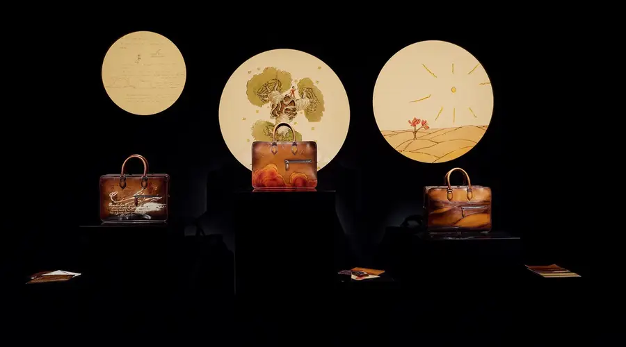 多宝阁金铺入驻上海IFC，Berluti以花园主题展示新季作品