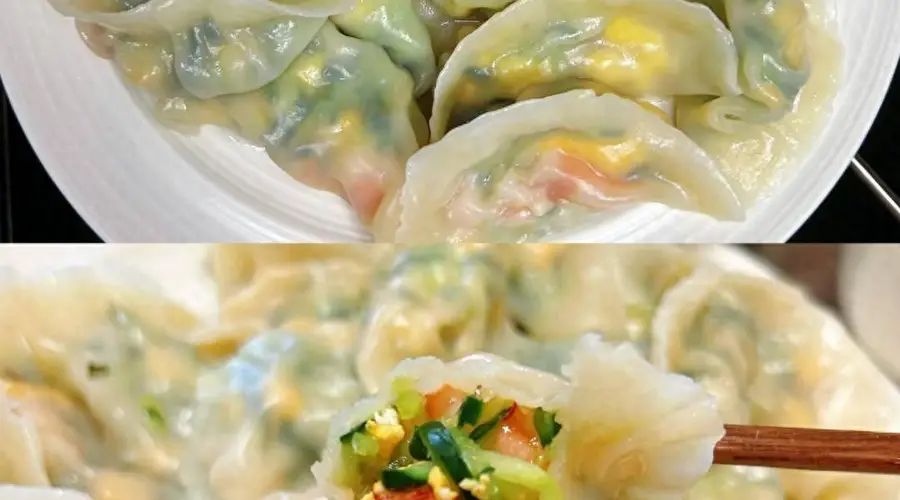 大暑时节推荐的三款清爽饺子:黄瓜虾仁、玉米莲藕、西葫芦虾仁鸡蛋