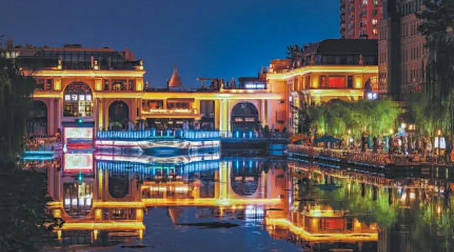 亮马河为啥成了热门打卡地