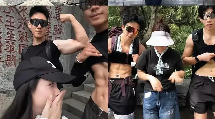 泰山陪爬现乱象 贴身搂抱牵手公主抱均明码标价