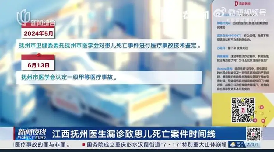 2岁幼儿呕吐腹胀就医后死亡 医生漏诊获刑医院赔146万 属一级甲等医疗事故