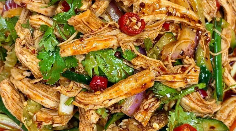 拌鸡丝够不够爽口，凉拌汁很关键，教你熟食店不外传的秘方，清爽解腻