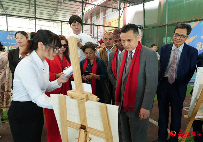 “新时代中国·新画卷”主题画展开幕式在加德满都举行