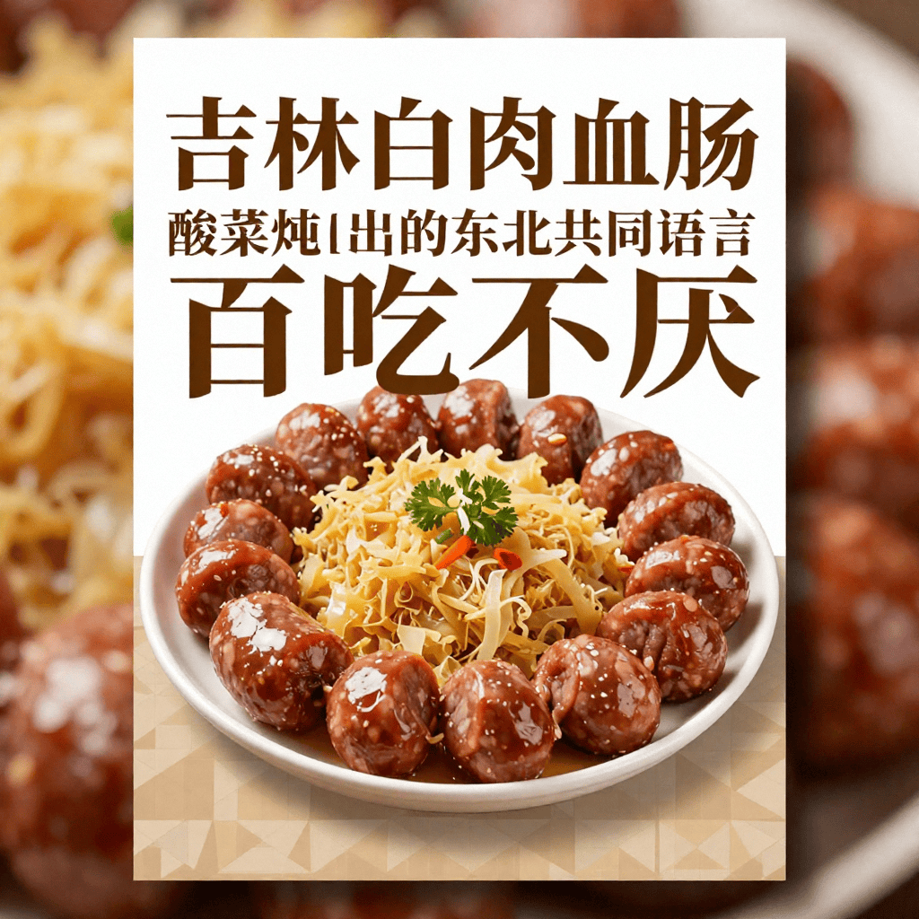 吉林白肉血肠：酸菜炖出的东北共同语言，百吃不厌