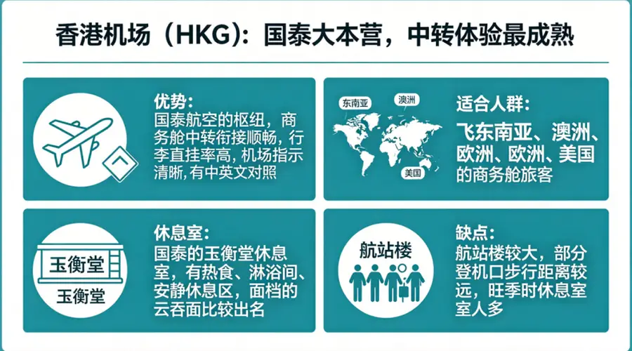 飞欧洲和美国中转机场怎么选?香港、首尔、东京、多哈、迪拜实测对比