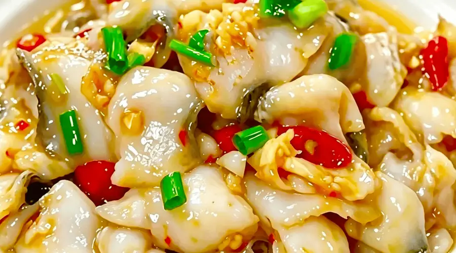 蒜香鲜辣滑鱼片,一口沦陷的家常鲜滋味