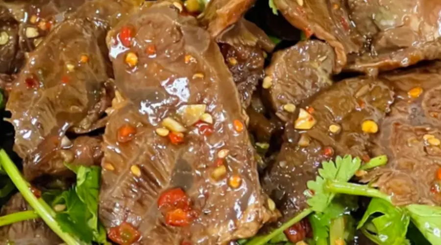 牛肉这样拌才够味,家常葱拌牛肉做法
