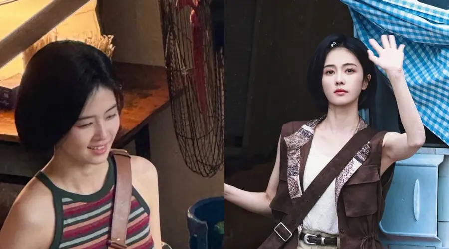 白鹿短发造型出圈 夏日两套穿搭干货来袭