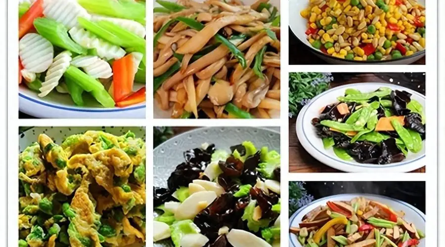 8道夏日素菜小炒,清爽开胃,低脂健康,轻松搞定全家一日三餐!