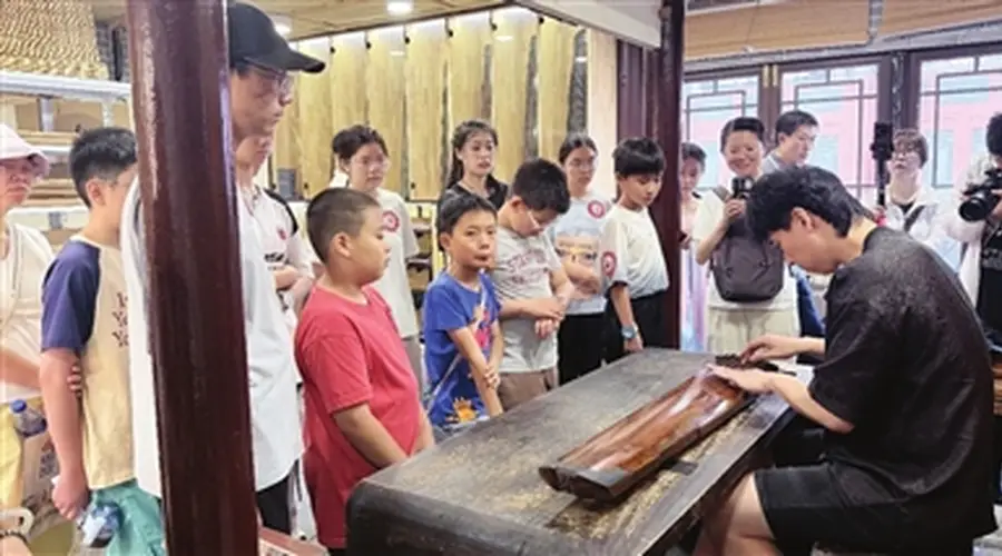 天津南开图书馆暑期研学 古文化街探访老字号非遗