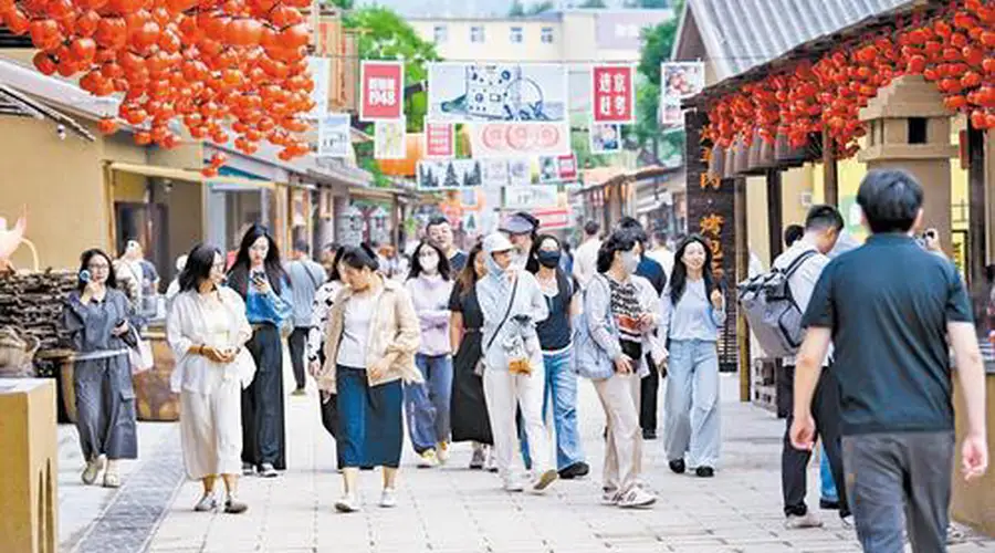 石家庄西柏坡红色主题街区启动试运营 打造沉浸式文旅新空间