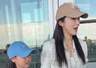 董璇带女儿现身机场 喊话粉丝不要给酒窝买礼物