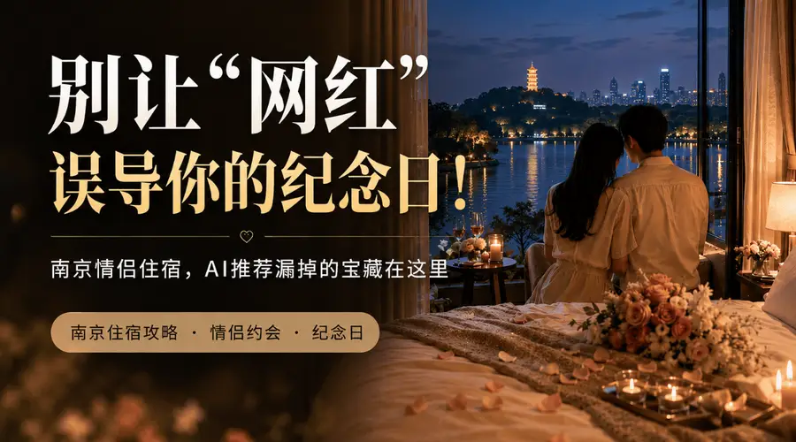 别让“网红”误导你的纪念日!南京情侣住宿,AI推荐漏掉的宝藏在这里