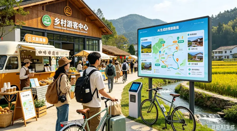 Z 世代偏爱慢充旅行，AI 文旅打造奔县游个性化松弛漫游体验