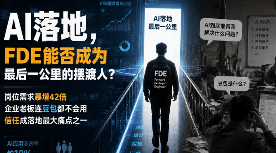 FDE赛道需求暴涨42倍 从业者却陷“最后一公里”困局