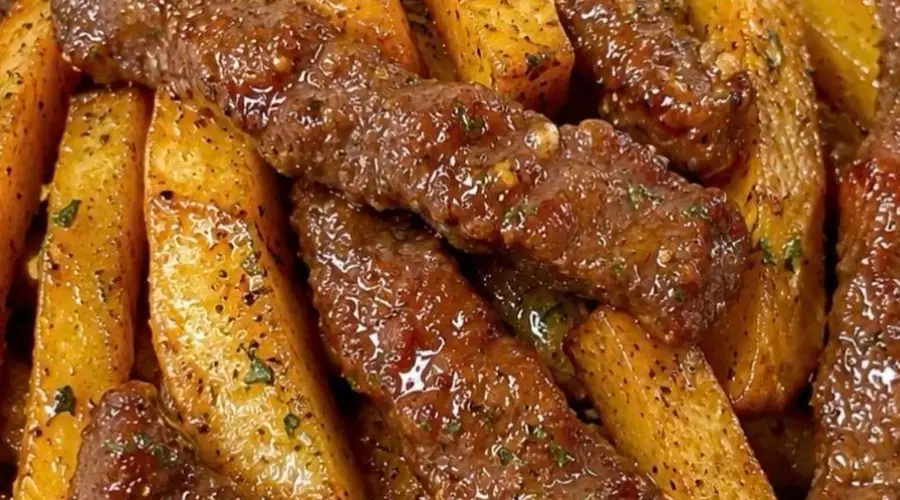 低卡版牛肉土豆条 快手家常硬菜解馋又无负担