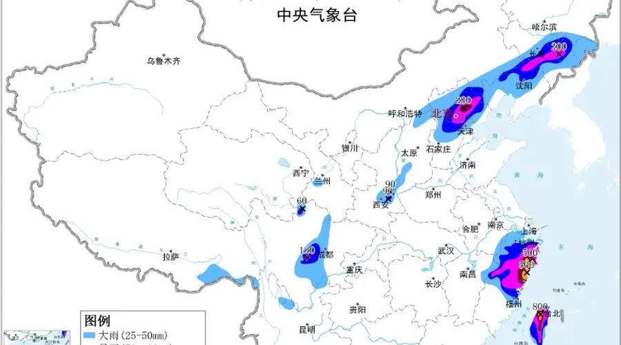 注意防范!“暴雨橙色+强对流天气黄色”双预警齐发