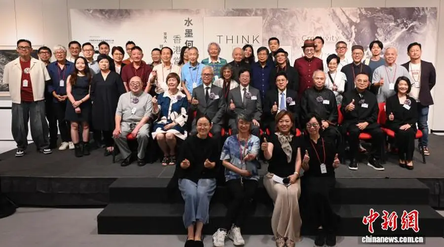 香港当代水墨艺术展 56位艺术家展示“水墨何为”