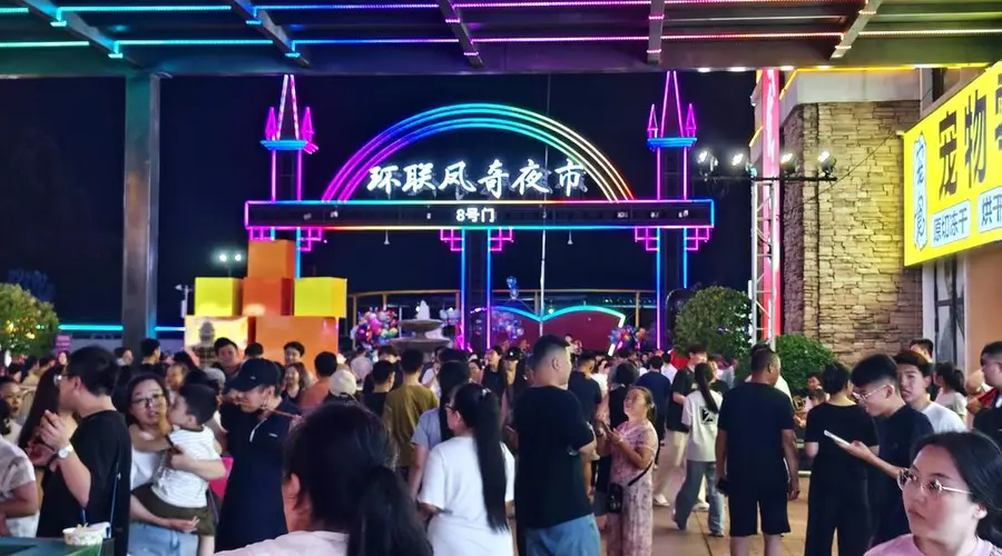 火聚新区 夜游启新篇！德州环联凤奇夜市盛大开业