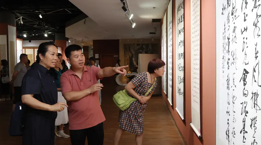 “诗意长安·翰墨碑林”唐诗主题书画展正式开展