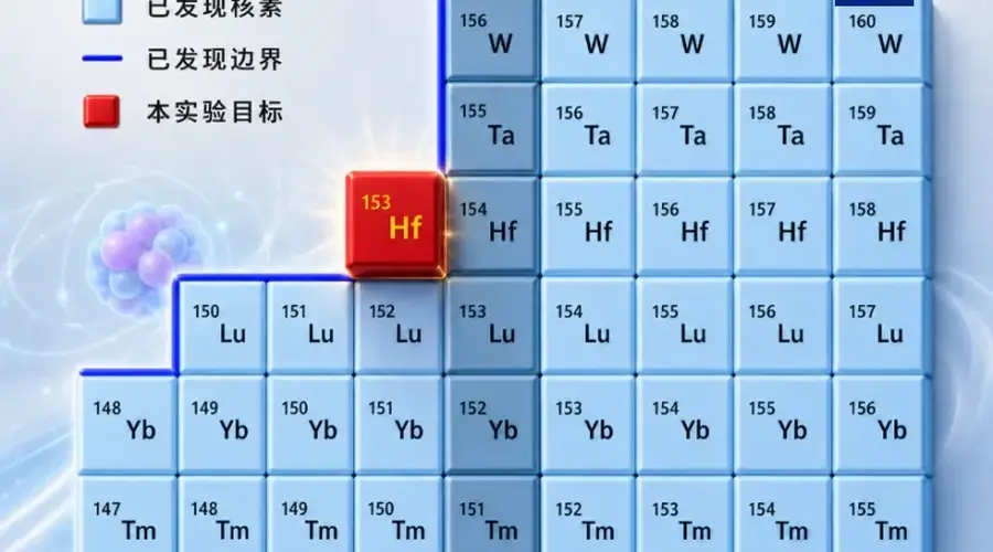 强流重离子加速器装置获调试首项物理成果 成功识别稀有原子核铪-153