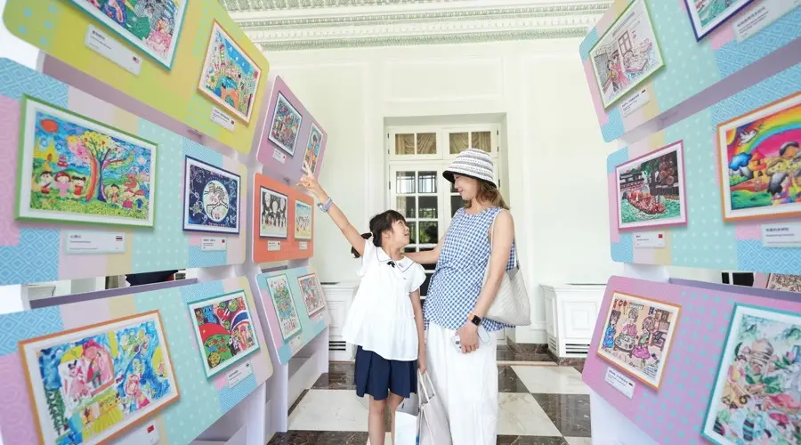 “我的亚洲家园:上海之约”儿童友好绘画展今日在中福会少年宫开幕