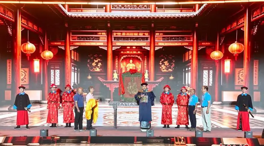 以武会友 闽台甘国宝武术文化周在福建屏南举办