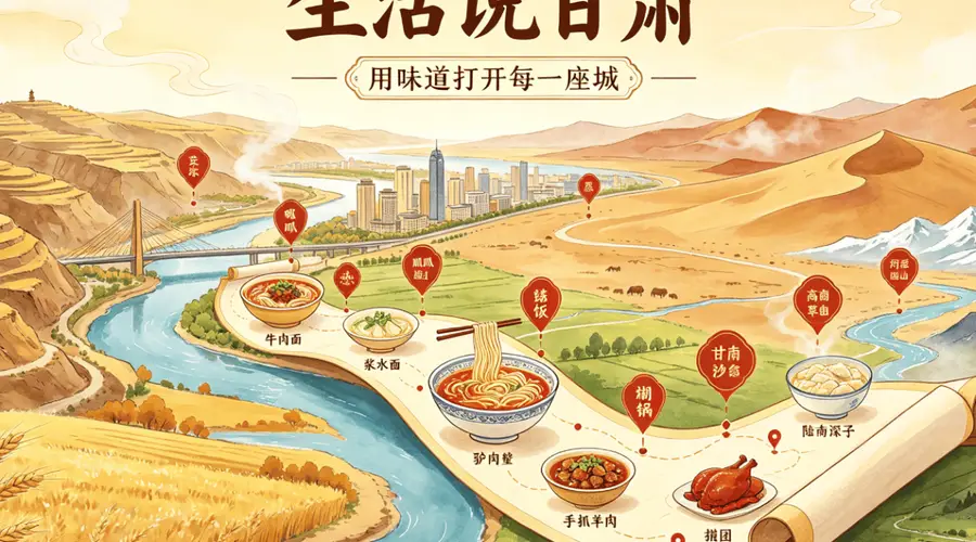 致每一位想真正了解甘肃的人：这是一封来自“生活说甘肃”的美食邀请信
