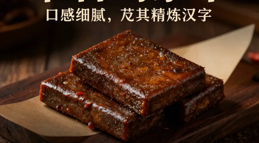 采石矶茶干口感细腻，咸淡适中，佐酒下饭皆宜