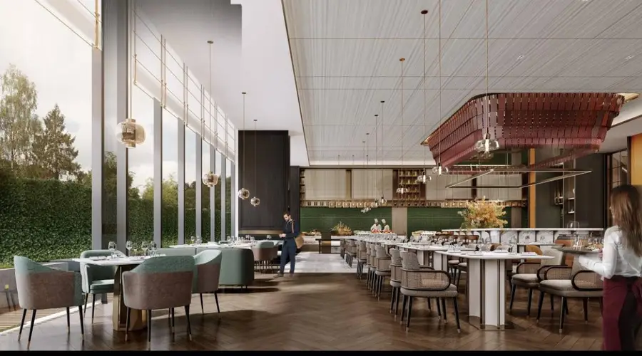 高端酒店餐厅空间价值重塑 目的地式餐饮设计聚焦触感与情绪体验