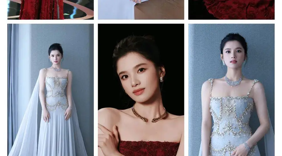 张婧仪两套造型登红毯，清冷仙女风与明艳大女主风各有千秋