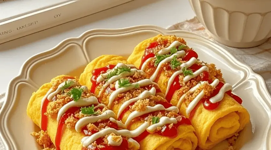 网红奶香鸡蛋卷成早餐顶流 快手做好颜值口感双在线