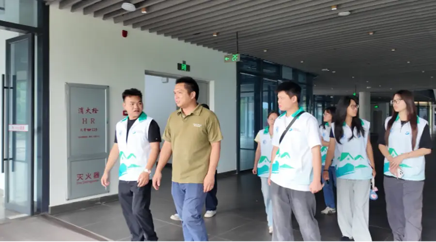 走进茶厂茶园,细探山茶加工工艺|我院 “笃志向善” 突击队参观柏塘镇裸心茶厂