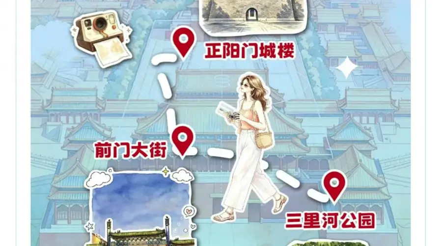 北京中轴线申遗成功两周年 10条主题漫步道发布 邀游客地道逛中轴