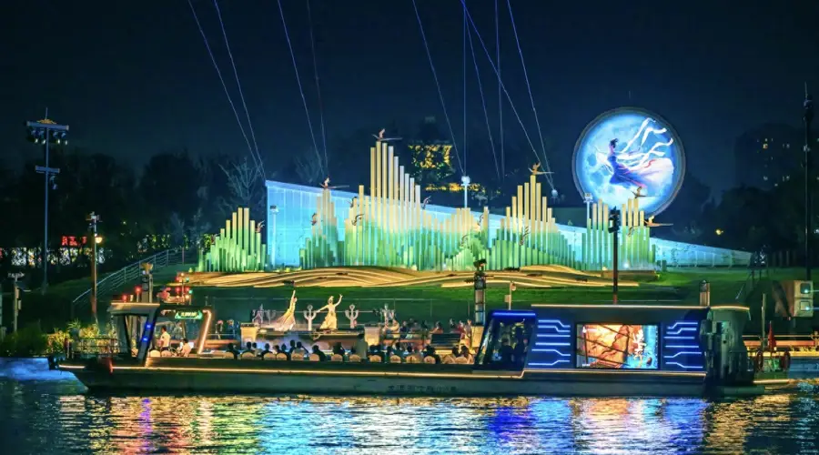 大运河水上音乐餐厅今晚开门迎客!夜京城多了一种打开方式