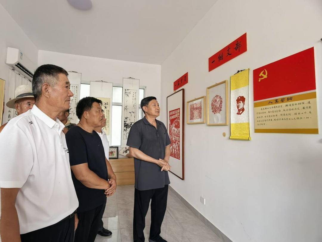 非遗文艺+红色教育，文化建设指导员在临朐庙山村打造微展厅