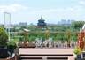 北京闲置屋顶变空中观景台 市民登露台览古今城景