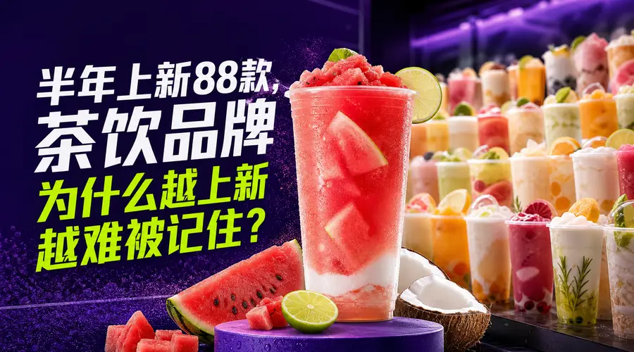 茶饮品牌差异化建设：告别高频上新，打造消费者记忆点