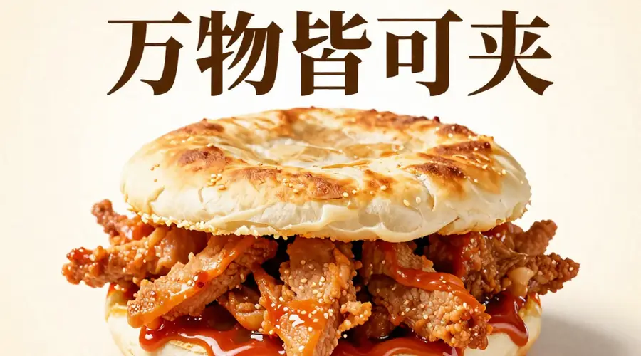 蚌埠烧饼夹里脊:万物皆可夹的街头传奇,甜辣酱的诱惑