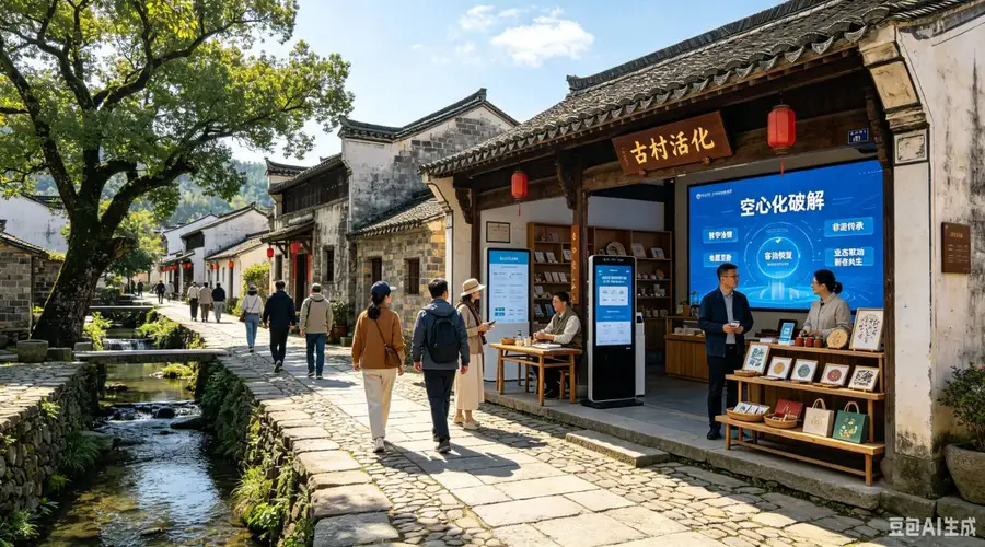 巨有科技推轻量化数字化方案 破解古镇古村空心化困局