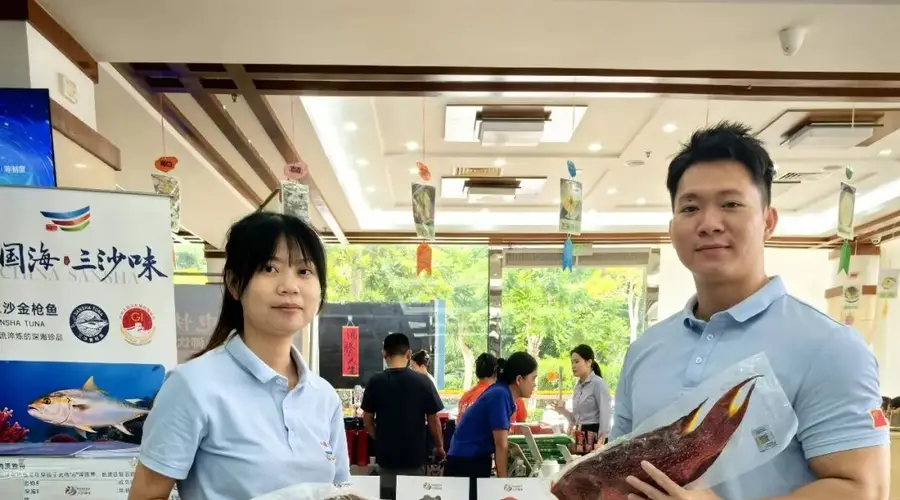 三沙海味鲜香“游”进省机关食堂