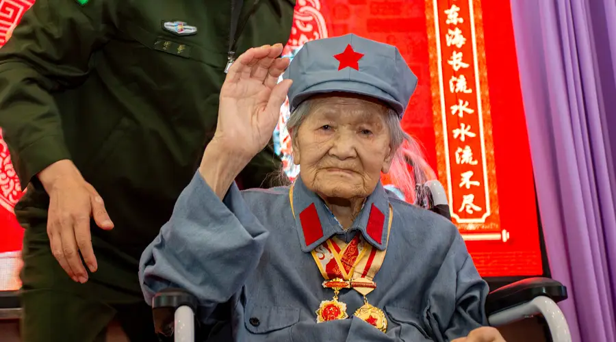 送别！女红军王全英逝世，享年105岁