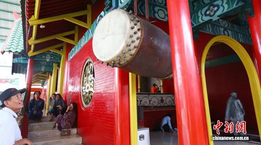 印尼泗水郑和清真寺：中国文化融入当地的生动窗口