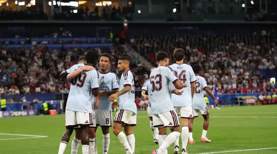 欧洲超级杯决赛:巴黎圣日耳曼2-1阿斯顿维拉